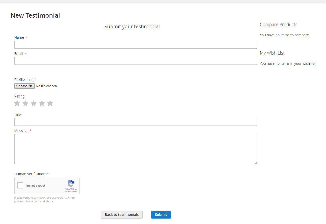 2columns right submission form page