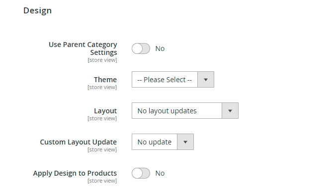 Magento 2 breadcrumbs layout for category