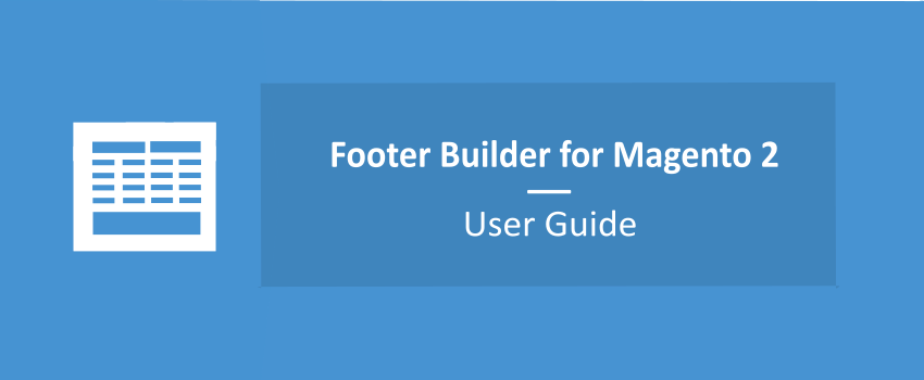 Footer Builder for Magento 2