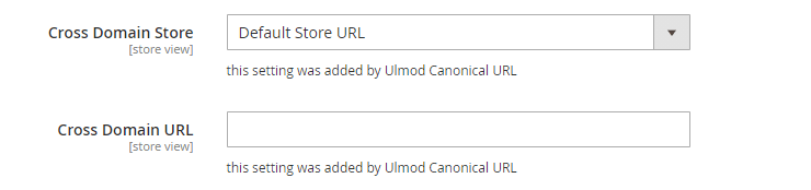 Magento 2 cross-domain canonical